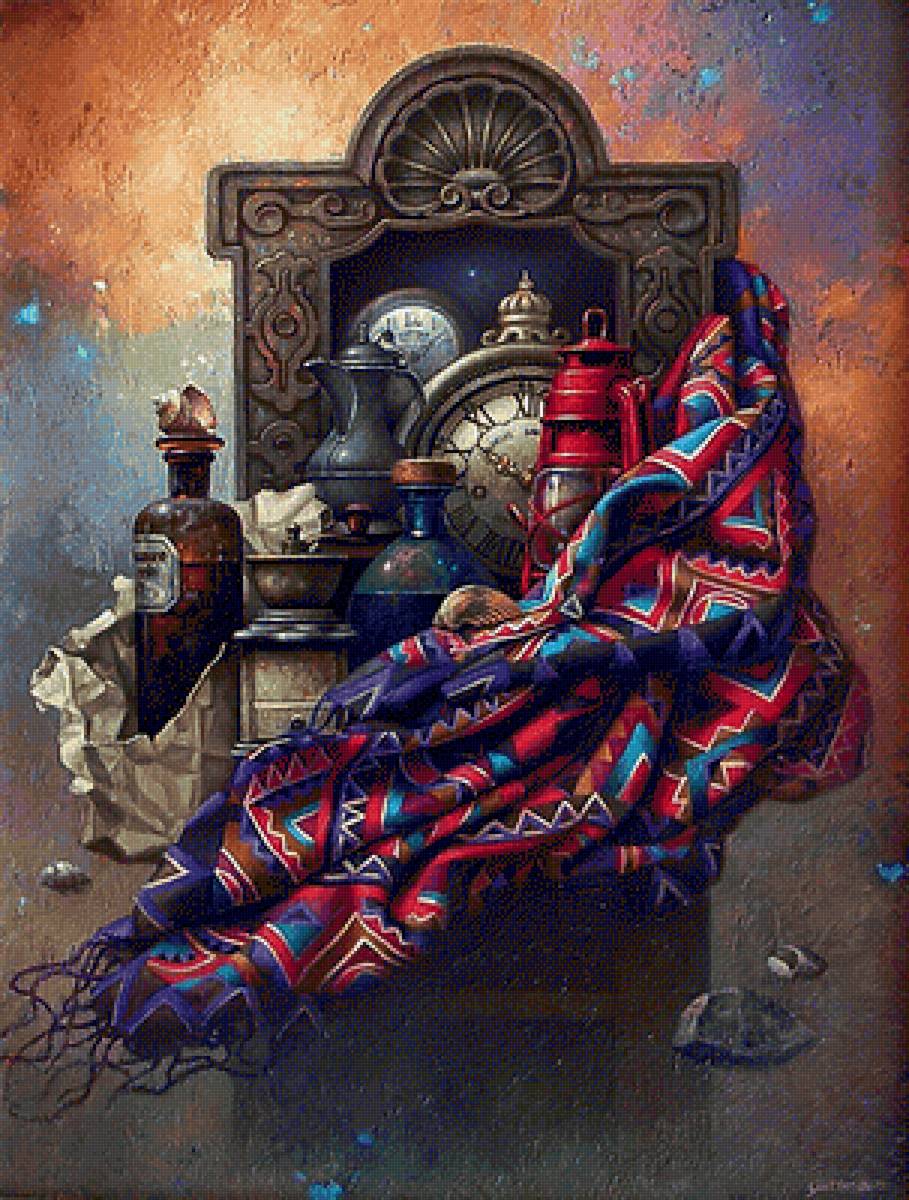 ЭДВАРД ШУТТЕР.СТАРЫЕ ВЕЩИ-ПАМЯТЬ О ПРОШЛОМ - картины - предпросмотр