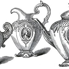 Схема вышивки «Посуда»