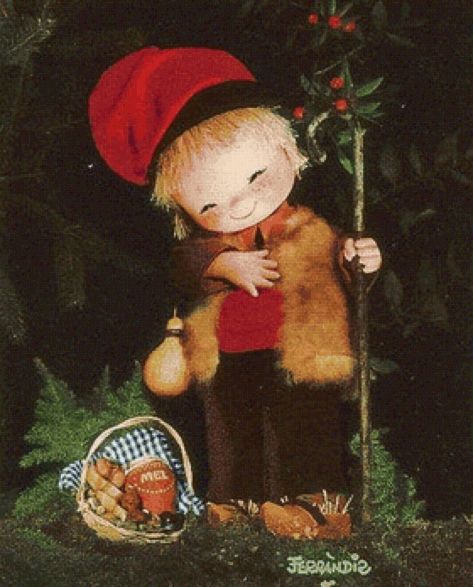 Patufet. - joan ferràndiz castells art.christmas.children. - предпросмотр