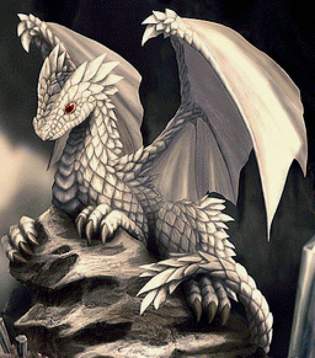 Дракоша - дракон, фэнтези - предпросмотр