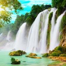 Водоспад Detian