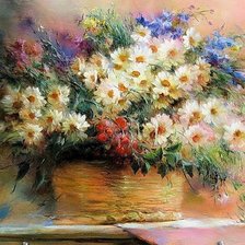 Схема вышивки «букет»