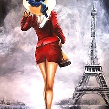 Схема вышивки «Париж»