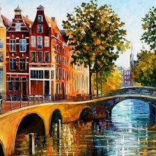 Схема вышивки «город»