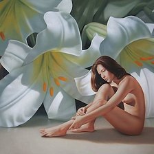 Схема вышивки «Лилии»