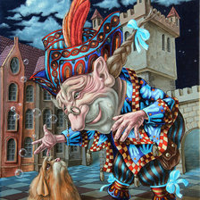 Victor Molev.Собака, неожиданно обретшая доброго хозяина