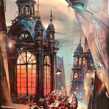 Схема вышивки «Петербург»