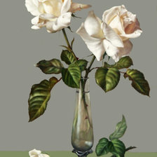 Схема вышивки «Розы.»