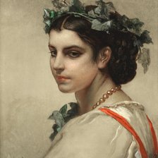 Схема вышивки «Жан-Франсуа Портель. Портрет девушки»