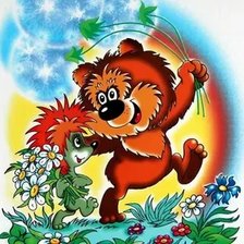 Схема вышивки «Трям здрасте»