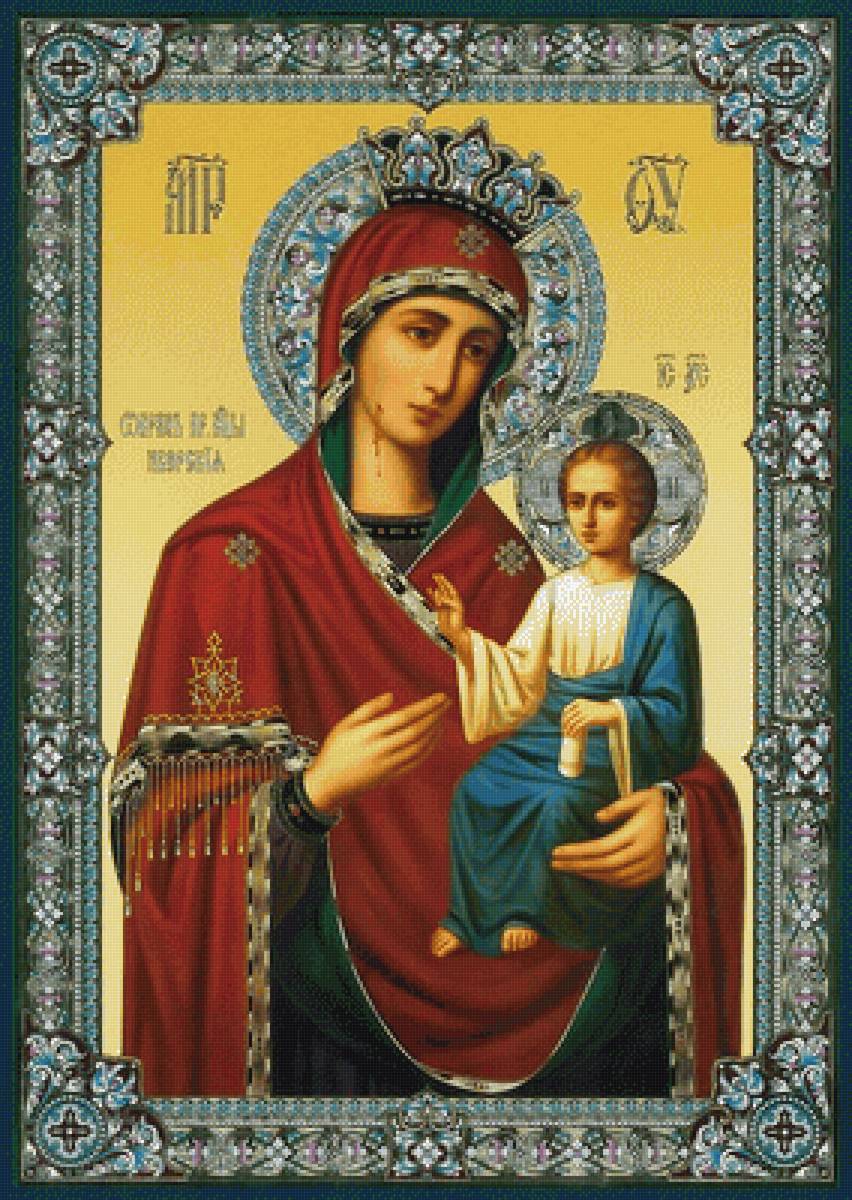 Иверская - иконы - предпросмотр
