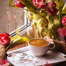 Схема вышивки «утро»