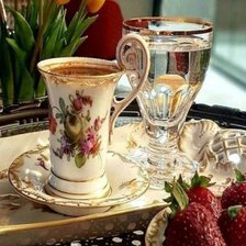 Схема вышивки «завтрак»