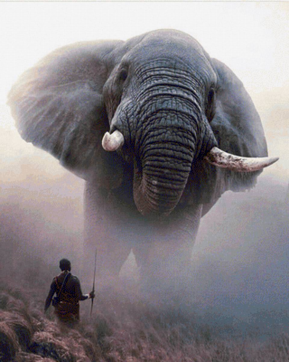 African Elephant - предпросмотр