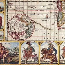 Схема вышивки «КАРТА МИРА-3»