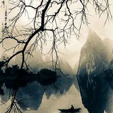 Схема вышивки «монохром»