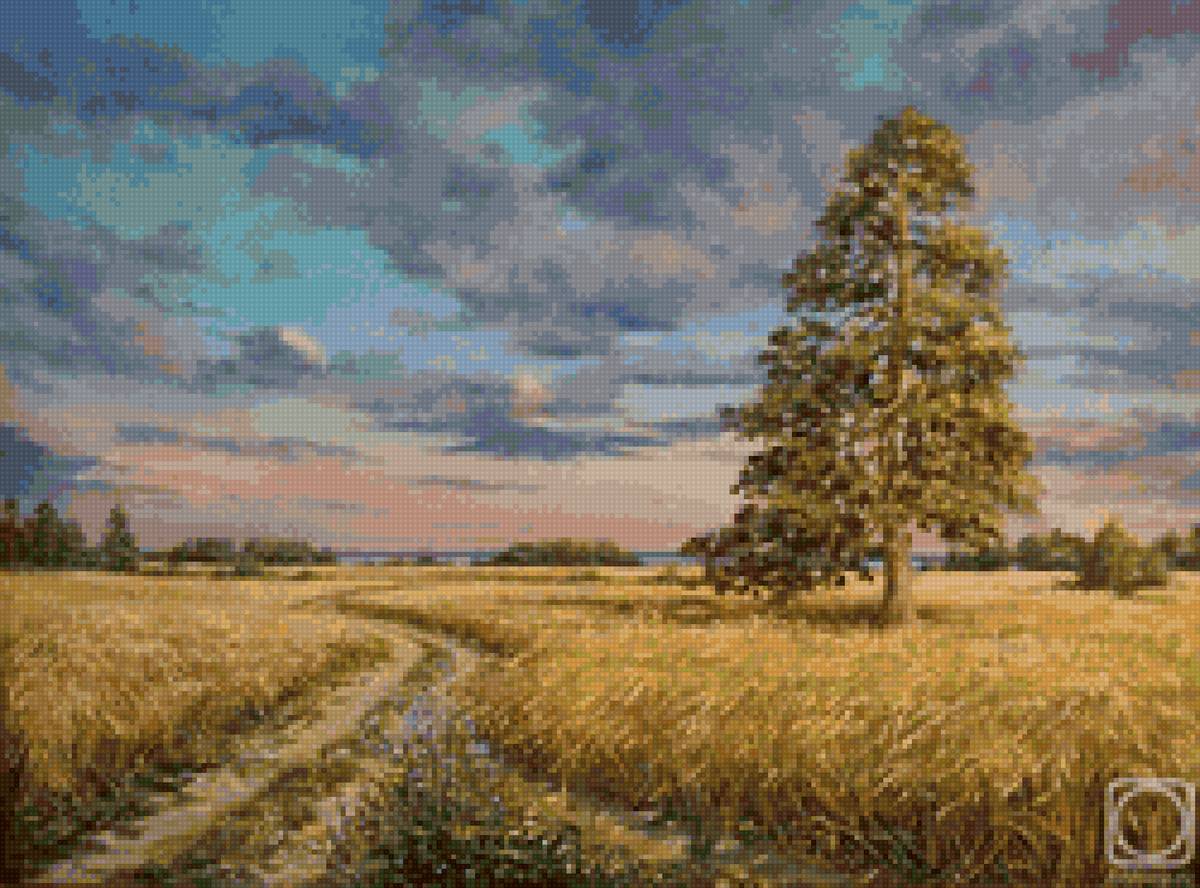 Степь - степь, дерево - предпросмотр
