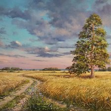 Схема вышивки «Степь»