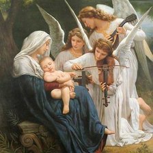 Схема вышивки «песнь ангелов»