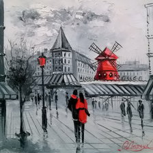 Схема вышивки «Pariz»