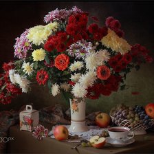 Схема вышивки «Цветы»