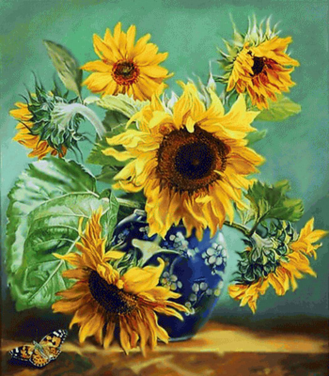 Натюрморт. - натюрморт, цветы, живопись. - предпросмотр