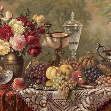 Схема вышивки «натюрморт»