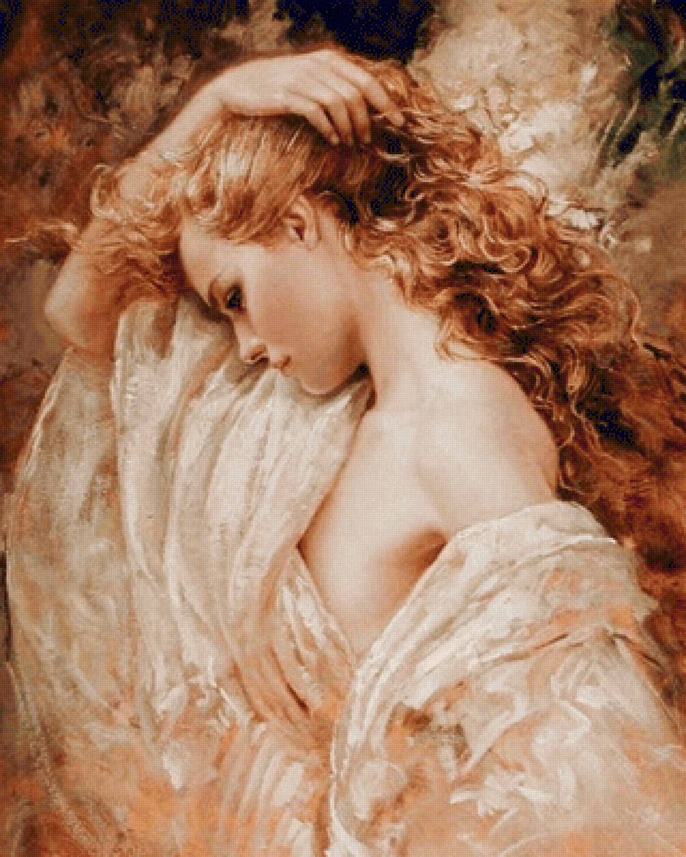 Портрет девушки - портрет, девушка, женщина - предпросмотр