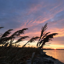 Схема вышивки «Закат»