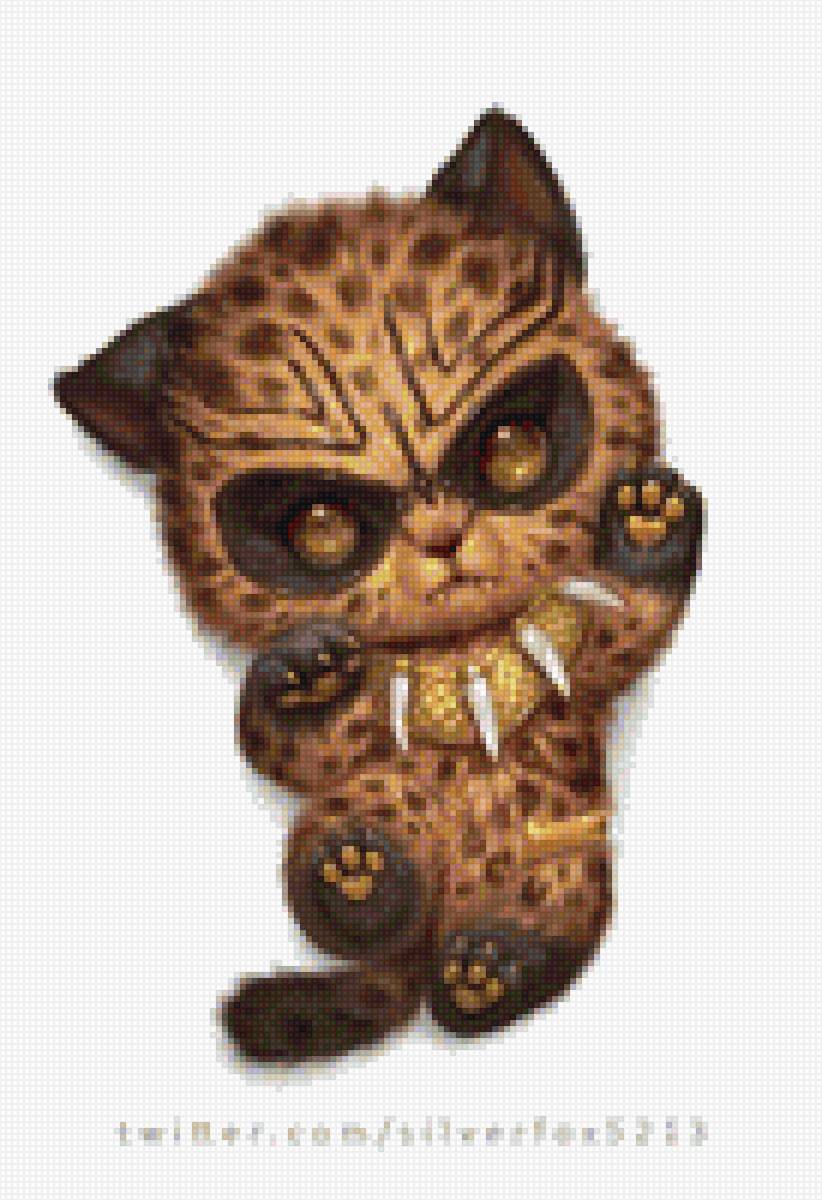 Эрик - черная пантера - предпросмотр