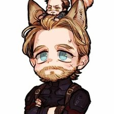 Схема вышивки «Стив и Тони»