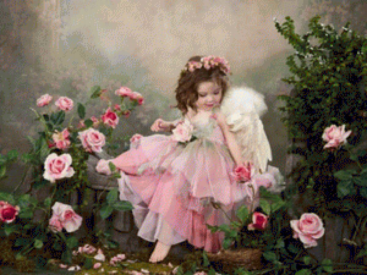 Девочка Ангел - девочка ангел, ангелочки, девочка, ангел - предпросмотр