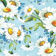 Схема вышивки «цветы»