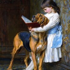 Схема вышивки «Брайтон Ривьер. Чтение»