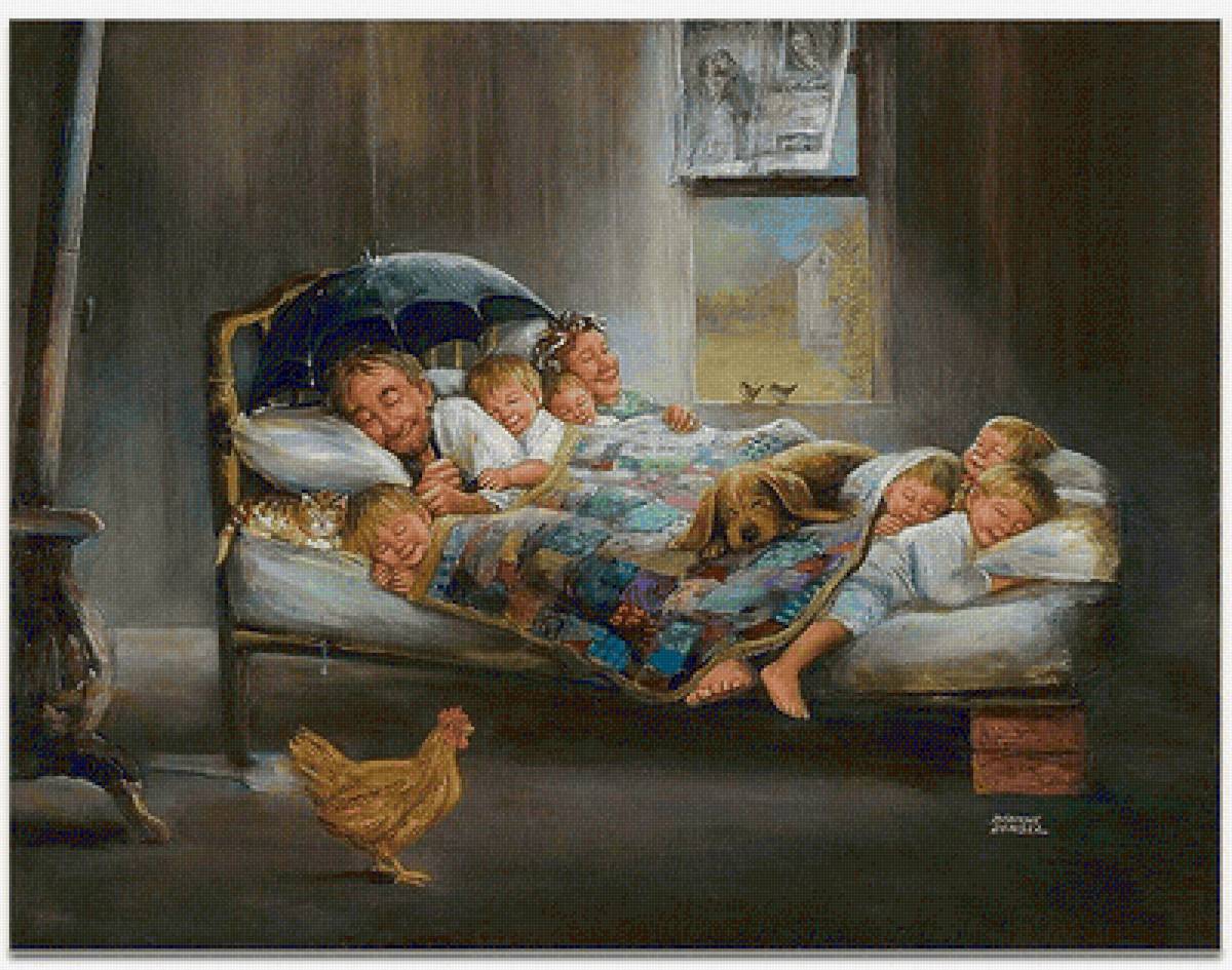 Счастлив тот, кто счастлив у себя дома - картины - предпросмотр