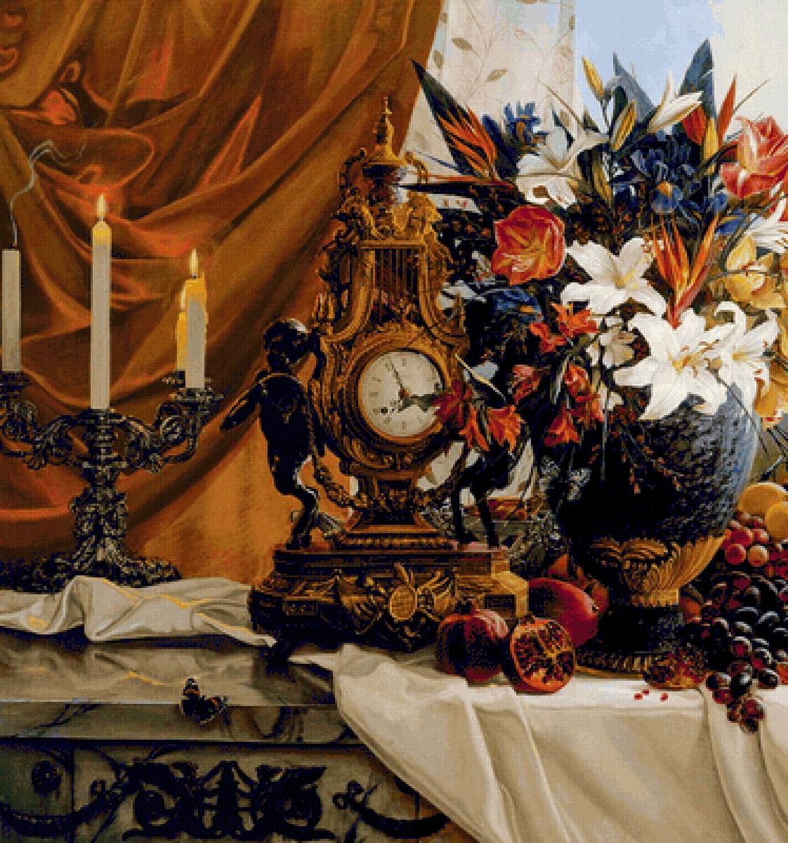 НАТЮРМОРТ МЕЧТА-1 - натюрморт, фрукты - предпросмотр