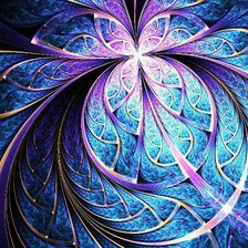 Схема вышивки «Fractal»