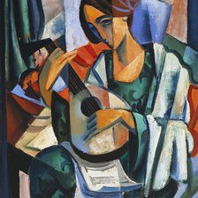 Схема вышивки «Hennie Niemann. Музыка»