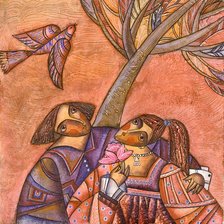 Схема вышивки «Свидание»