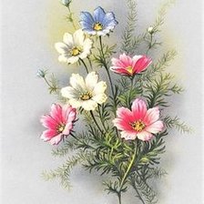 Схема вышивки «букет»