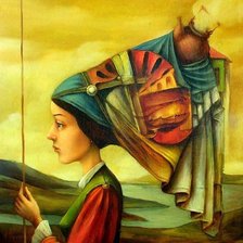 Схема вышивки «Странная»