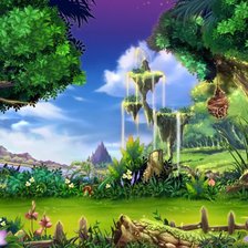 Схема вышивки «Природа»