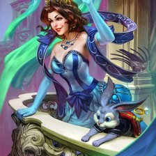 Схема вышивки «Сказка»