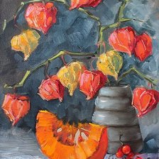 Схема вышивки «осенний натюрморт»