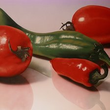 Схема вышивки «овощной натюрморт»