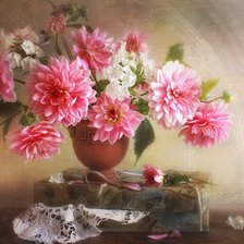 Схема вышивки «Георгины»