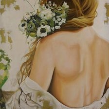 Схема вышивки «mujer»