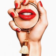 Схема вышивки «espejo»