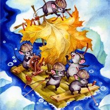 Схема вышивки «Под парусом»