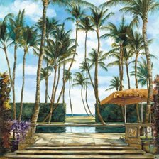 Схема вышивки «Пляж»